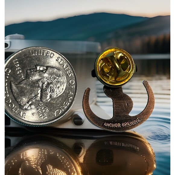 ANCHOR Brewing Company - US Craft Brewery - Anchor Pin -Beer Pin - Picture 2 of 2